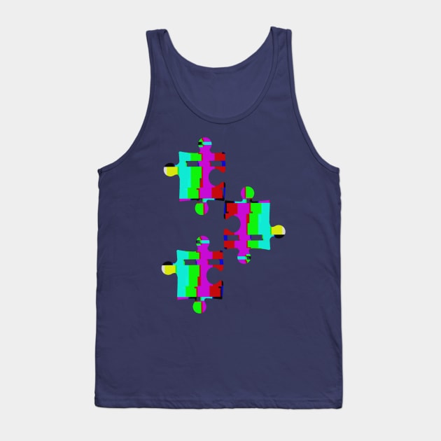 The missing piece Tank Top by ellaine13